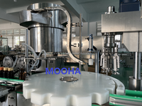 Machine automatique de remplissage et de bouchage de flacons liquides, machine de remplissage et de bouchage de gouttes pour les yeux, machine de remplissage et de bouchage de flacons.
