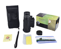 Waterproof High-quality 12x50 Monocular Telescope with Laser Light UV LED Light Compact and Portable