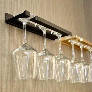 Factory Custom Wholesale Metal Wine Glass Holder Cup Rack Kitchen Storage Cup Holder