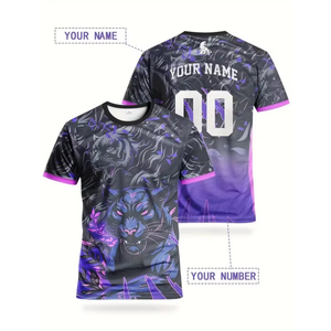 Aangepaste voetbalkleding voor nationale teams, korte broek, UV-bescherming, sneldrogend, ademend polyester, 3D-sublimatie, geborduurde naam en nummer - Product Image 2