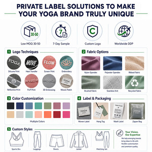 Conjuntos de Yoga de 4 Piezas sin Costuras con Logotipo Personalizado de Fábrica, <span class=keywords><strong>Sujetador</strong></span> <span class=keywords><strong>Deportivo</strong></span> Sexy con <span class=keywords><strong>Push</strong></span>-<span class=keywords><strong>Up</strong></span>, Leggings de Yoga con Cintura en V, Conjuntos de Fitness para Mujer, Ropa de Gimnasio - Product Image 5