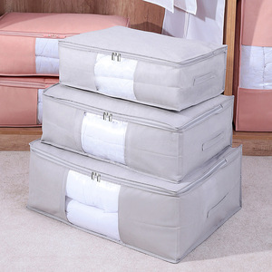Sac de rangement pour couette de grande capacité pour la salle de bain et le rangement pour couette de voyage peut contenir beaucoup de rangement <span class=keywords><strong>en</strong></span> tissu - Product Image 4