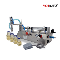 10-300ml petite entreprise machine de remplissage de liquide semi-automatique pour bouteille de parfum pour atelier