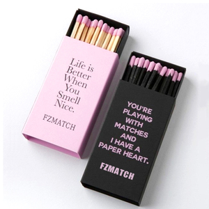 Wooden Stick Matches 100c Custom Safety Matchbox