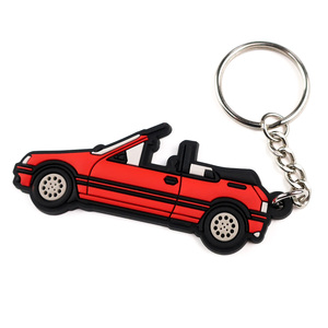 Thiết Kế Móc Chìa Khóa New Giá Thấp PVC Mềm Nhựa Tùy Chỉnh Cao Su Xe Thương Hiệu Xe Máy Keychain - Product Image 2