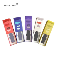 Boîte vide en bois de packwood personnalisée de qualité supérieure, écologique et recyclable, 1g 2g, avec lamination mate, revêtement UV et doublure en éponge gaufrée