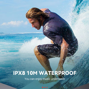 Groothandel True Wireless V 5.3 beengeleiding hoofdtelefoon headset sport C-vormig IPX8 waterdichte oordopjes met microfoon - Product Image 5