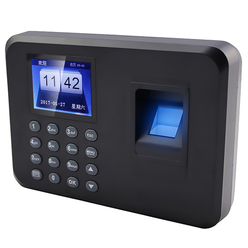 Высокое качество рентабельный и точным биометрической идентификации отпечатков пальцев и работника в деталь прибора записи посещаемости