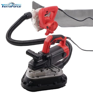 Machine à poncer le béton portative robuste avec aspirateur 220V pour le dégrossissage et la rénovation des sols en ciment - Product Image 1