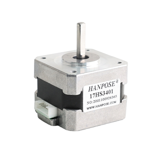 มอเตอร์สเต็ปเปอร์ไฮบริด <span class=keywords><strong>Hanpose</strong></span> 12V DC Nema17 ขนาด 34 มม. 2 เฟส 1.3A 28N.CM 1.8 องศา สำหรับเครื่องพิมพ์ 3 มิติ รุ่น 17HS3401 - Product Image 1