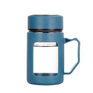 Vaso de Vidrio de Moda al por Mayor, con Asa, Resistente a Altas Temperaturas, de Gran Capacidad, para Oficina - Product Image 4