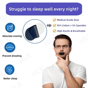 HLK Paquete de 30 Tiras Adhesivas Nasales y Bucales Anti-Ronquidos, Hipoalergénicas, para Dormir sin Dolor, Eliminación Profunda - Product Image 4