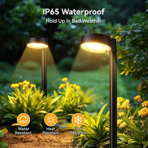 IP66 năng lượng mặt trời LED ngoài trời ánh sáng sân vườn cho Pathway cảnh quan đường lái xe cổng bãi cỏ an ninh công viên khách sạn biệt thự - Product Image 2