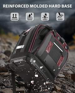 हटाने योग्य उपकरण आयोजक और लैपटॉप कम्पार्टमेंट हेवी टूल के साथ भारी शुल्क पुरुषों के काम बैकपैक टिकाऊ पॉलिएस्टर से बने - Product Image 4