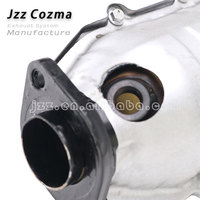 Convertisseur catalytique arrière JZZ OEM en acier inoxydable Euro III, montage direct, compatible Suzuki Vitara 2.4, double carburant, garantie 1 an