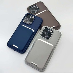 เคสใส่บัตร TPU แบนสำหรับโทรศัพท์มือถือสำหรับ iPhone 6G - 16 PRO <span class=keywords><strong>MAX</strong></span> เคสสำหรับ Samsung เคสโทรศัพท์ Huawei - Product Image 4