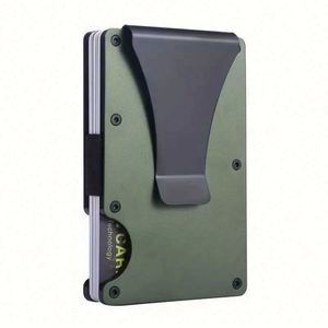 Portefeuille minimaliste en cuir PU avec blocage RFID pour passeport et cartes de crédit, personnalisable OEM/ODM, sans fermeture, multifonction, gravure laser - Product Image 1