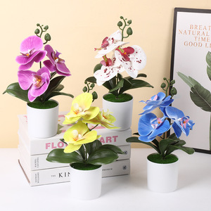 Orquídeas Phalaenopsis Artificiales de 28 cm, Impresas en 3D, Decoración para el Hogar, Adorno de Planta - Product Image 2
