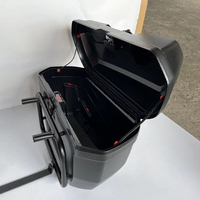 Racepro universel noir moto 23L valises latérales sacoches côté queue boîte supérieure boîte à bagages pour réservoir BWS en vente