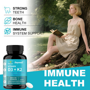 Complément N30 Vitamine D3 K2 Quercétine Vitamine B6 Zinc Magnésium 5000 UI D3 120 µg K2 100 Gélules Souples Sans OGM Huile de Poisson - Product Image 6
