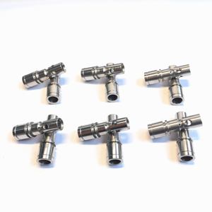 CNC 가공 탄소 섬유 및 스테인리스 스틸 304 억제 부품 드릴 및 브로치 유형 - Product Image 3