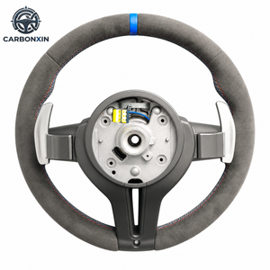 Volante Deportivo M Sport con Detalles en Fibra de Carbono para F10 M5 F20 F30 F32 M3 F80 M4 F82 M2 F87 F90 F11 F13 X5 F15 - Product Image 3