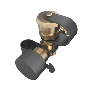 Adaptateur en T pour gaz propane RV, <span class=keywords><strong>connecteur</strong></span> de gaz propane en laiton massif pour caravane, <span class=keywords><strong>camping</strong></span>-<span class=keywords><strong>car</strong></span> et motorhome - Product Image 2