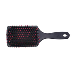 Spazzola per Capelli in Plastica Nera Economica all'Ingrosso con Setole in Nylon - Product Image 1