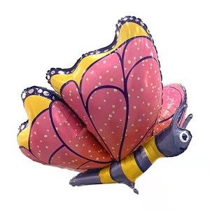 Palloncino libellula a forma di farfalla con elio a farfalla 4D per Baby Shower decorazioni per <span class=keywords><strong>feste</strong></span> di compleanno per <span class=keywords><strong>bambini</strong></span> palloncini animali Globos - Product Image 5
