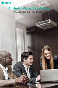 Coteci dịch ngôn ngữ Earbuds 144 ngôn ngữ bốn cách Ai dịch Earbuds ngôn ngữ dịch ows Earbuds thời gian thực - Product Image 4