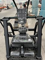 Máquina de Abdominales Oblicuos para Gimnasio Comercial, Equipada con Selector de Pesas
