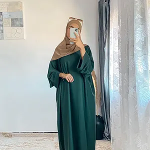 Factory Custom Luxury Muslim Dress Dubai Fashion Abaya Designer Women Islamic Clothing