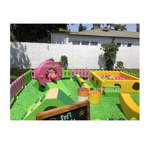 Topkidsplay kapalı oyun alanı paketi çocuklar yumuşak oyun ekipmanları - Product Image 5