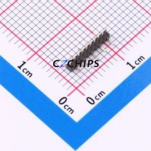 HX PZ1.0-1x10P TP-YQ Pin Header SMD,P=1mm Connector 1x10P 1mm Pin Header Single Row - Product Image 1