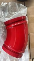 Chine Putzmeister ZX-125/ZX-150 boulon pince 265984000 No1 coude nettoyage coin pince accouplement 240948003 241291005 DN125 241292004