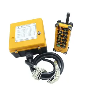 Crane Control Remote F23-BB Wireless Radio Remote 10 Single Speed Push Button+1 Off+1 On IP65 100 Mtr Range AC/DC Supply