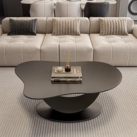 Table basse moderne de luxe en roche, design nuages irréguliers, nouvelle table à thé créative pour la maison, pour petit salon