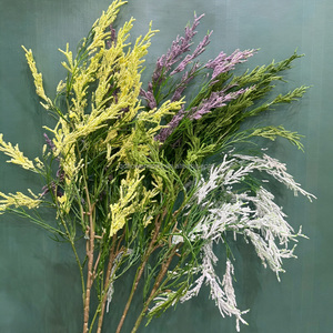 Plantes vertes artificielles de simulation forestière, herbe corail, herbe tactile en <span class=keywords><strong>mousse</strong></span>, arrangement de scène, décoration végétale artificielle, art floral - Product Image 2