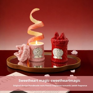 <span class=keywords><strong>Bougie</strong></span> d'aromathérapie magique Cupid Sweetheart, ornements créatifs pour chambre à coucher, parfum pomme, poire, vanille, boîte cadeau artisanale - Product Image 2
