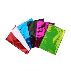 Sachet cosmétique en plastique recyclé écologique avec logo personnalisé, plusieurs tailles, 12x18cm, pack promotionnel - Product Image 1