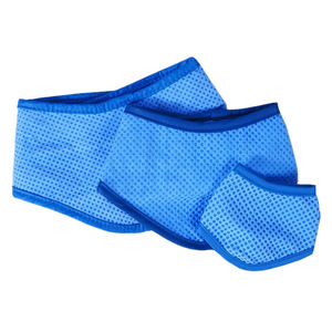 Pañuelo refrescante azul de PVA para perros, collar triangular transpirable de verano para protección contra el calor de las mascotas - Product Image 3