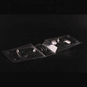 Confezione Blister in plastica a tre pieghe trasparente personalizzata con inserto in carta da appendere - Product Image 2