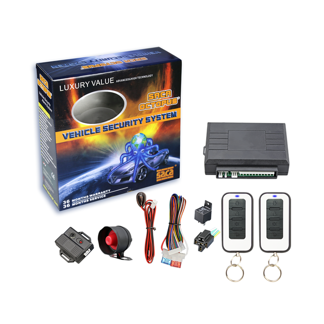 NTO One Way Prestige Anti Theft Devices Door Trigger Vibration Anti-Hijacking Central Lock Gemini Car Alarm Systems for Vehicles