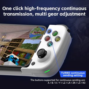 D3s Căng Ra Gamepad Đối Với Nintendo Chuyển Đổi Bt Không Dây Trò Chơi Điều Khiển Cho PC/<span class=keywords><strong>Android</strong></span>/IOS Hội Trường Joystick Xử Lý - Product Image 6