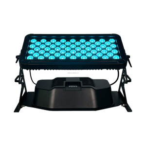 60 pezzi 10W RGB LED faretto esterno impermeabile IP65 Wall Washer luce Rgbw luce di colore della città luce di inondazione - Product Image 4