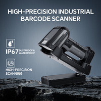 Lecteur de code QR 2D programmable NETUM, étanchéité IP67, anti-poussière et étanche, scanner de code-barres industriel sans fil Bluetooth