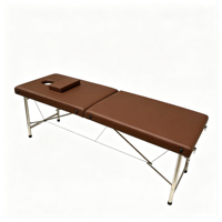 Table de massage pliable portable en acier inoxydable, best-seller, lit de beauté, lit de spa, table de massage