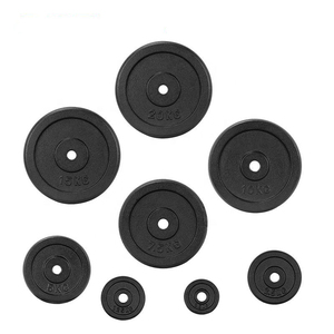 Tấm Trọng Lượng Sơn Màu Đen Tấm Tạ Tập Nâng Tạ Bằng Gang Có Thể Điều Chỉnh Được - Product Image 6