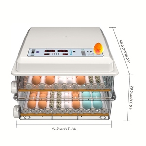 Hộ gia đình tự động kiểm soát nhiệt độ đa chức năng duy nhất điện gia cầm mini nở brooder hộp 16/36/120 trứng - Product Image 2