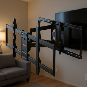 Soporte de TV Vevor con movimiento completo de 37-90 pulgadas, 600x400mm VESA, giratorio e inclinable, para la mayoría de televisores - Product Image 2